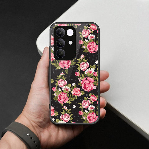 Realme C85 Cover - Foral Series - HQ Premium Shine Durable Shatterproof Case
