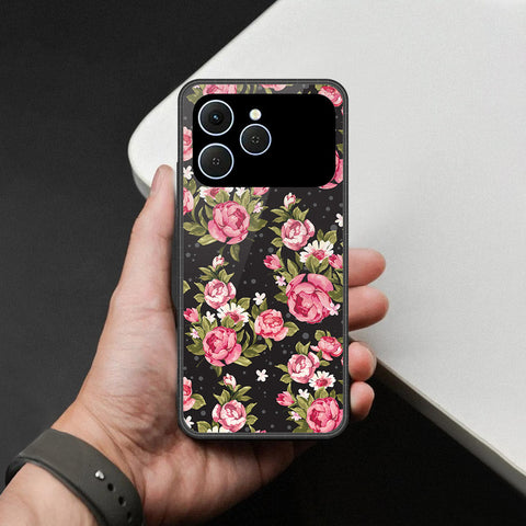 Tecno Spark 40 Cover - Foral Series - HQ Premium Shine Durable Shatterproof Case