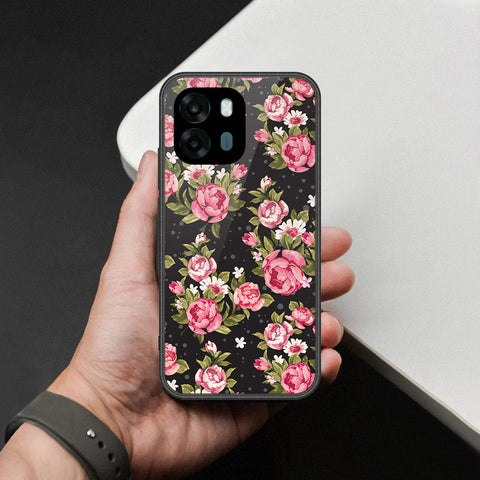 Oppo A6 4G Cover - Foral Series - HQ Premium Shine Durable Shatterproof Case