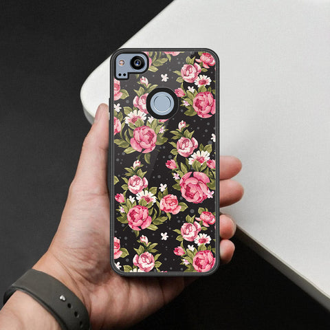 Google Pixel 2 XL Cover - Foral Series - HQ Premium Shine Durable Shatterproof Case