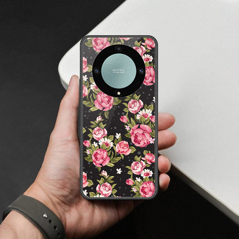 Honor X40 Cover - Foral Series - HQ Premium Shine Durable Shatterproof Case