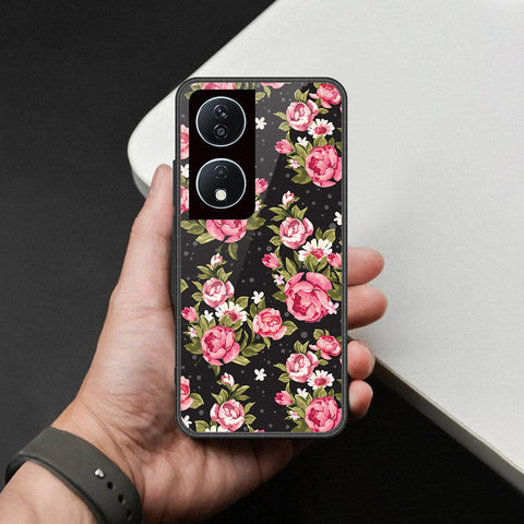 Honor X7b 5G Cover - Foral Series - HQ Premium Shine Durable Shatterproof Case