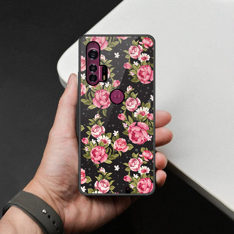 Motorola Edge Plus Cover - Foral Series - HQ Premium Shine Durable Shatterproof Case