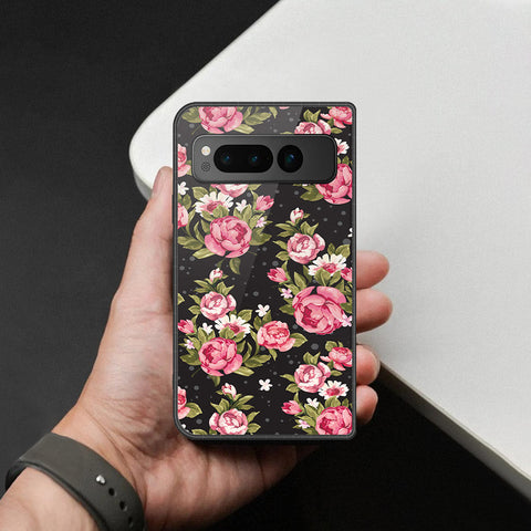 Google Pixel Fold Cover - Foral Series - HQ Premium Shine Durable Shatterproof Case