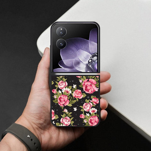 Xiaomi Mix Flip Cover - Foral Series - HQ Premium Shine Durable Shatterproof Case