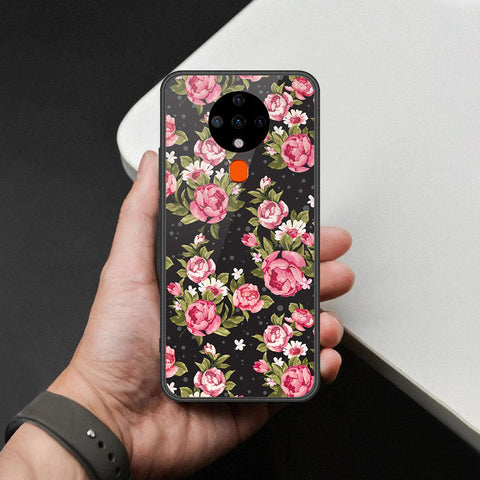 Tecno Spark 6 Cover - Foral Series - HQ Premium Shine Durable Shatterproof Case