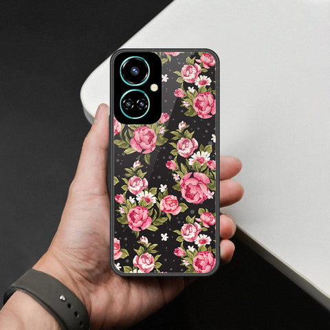 Tecno Camon 19 Pro Mondrian Cover - Foral Series - HQ Premium Shine Durable Shatterproof Case