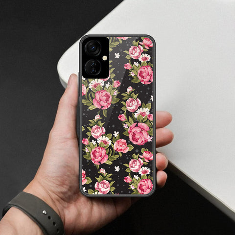 Tecno Spark 9T Cover - Foral Series - HQ Premium Shine Durable Shatterproof Case