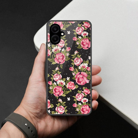 Samsung Galaxy F06 5G Cover - Foral Series - HQ Premium Shine Durable Shatterproof Case