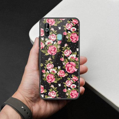 Samsung Galaxy M40 Cover - Foral Series - HQ Premium Shine Durable Shatterproof Case