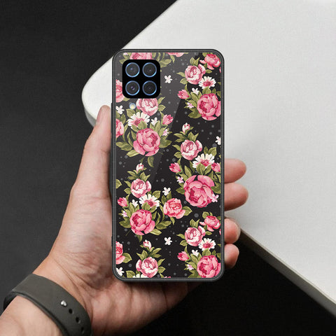 Samsung Galaxy M62 Cover - Foral Series - HQ Premium Shine Durable Shatterproof Case