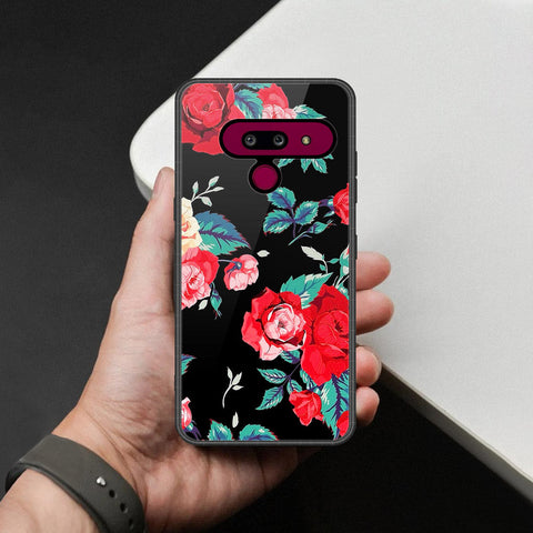 LG G8 ThinQ Cover - Foral Series - HQ Premium Shine Durable Shatterproof Case