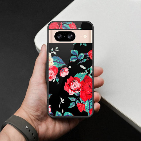 Google Pixel 8 Cover - Foral Series - HQ Premium Shine Durable Shatterproof Case