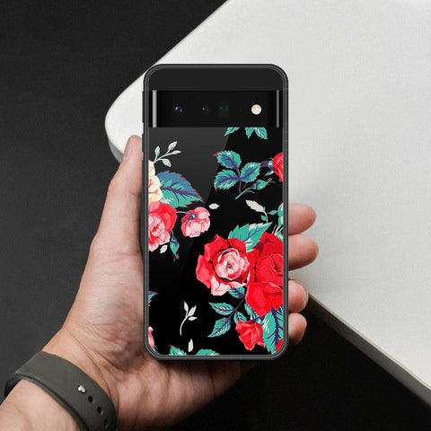 Google Pixel 6 Pro Cover - Foral Series - HQ Premium Shine Durable Shatterproof Case