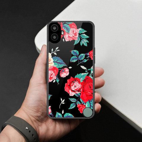 Nothing CMF Phone 1 Cover - Foral Series - HQ Premium Shine Durable Shatterproof Case