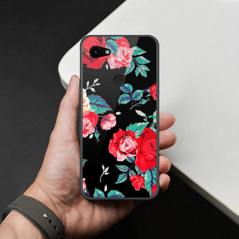 Google Pixel 3a Cover - Foral Series - HQ Premium Shine Durable Shatterproof Case
