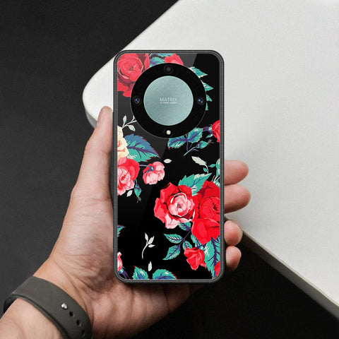 Honor X40 Cover - Foral Series - HQ Premium Shine Durable Shatterproof Case