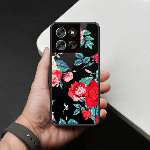 Motorola Moto G86 Power Cover - Foral Series - HQ Premium Shine Durable Shatterproof Case
