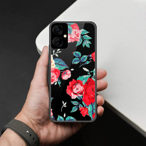 Tecno Spark 9T Cover - Foral Series - HQ Premium Shine Durable Shatterproof Case