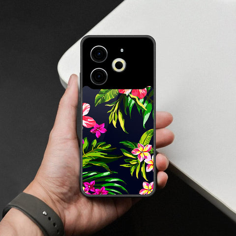 Tecno Pova 6 Neo Cover - Foral Series - HQ Premium Shine Durable Shatterproof Case