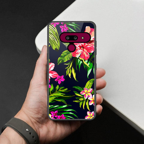 LG G8 ThinQ Cover - Foral Series - HQ Premium Shine Durable Shatterproof Case