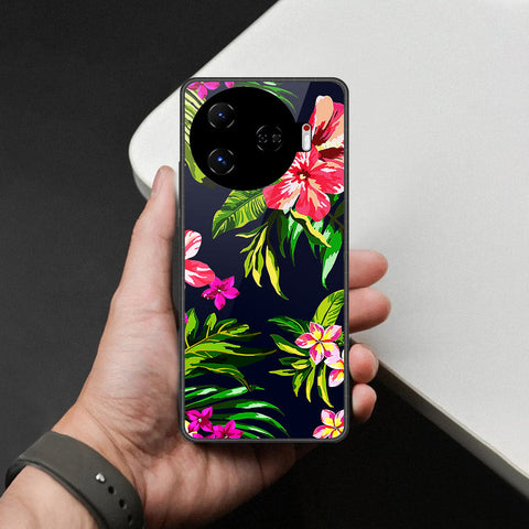 Tecno Camon 30 Pro 5G Cover - Foral Series - HQ Premium Shine Durable Shatterproof Case