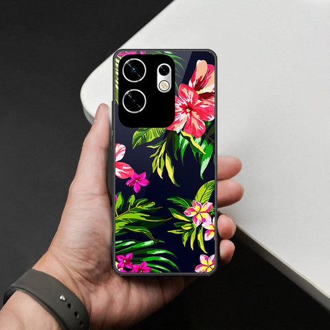 Infinix Zero 30 4G Cover - Foral Series - HQ Premium Shine Durable Shatterproof Case