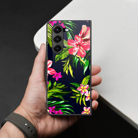 Samsung Galaxy Z Fold 6 5G Cover - Foral Series - HQ Premium Shine Durable Shatterproof Case
