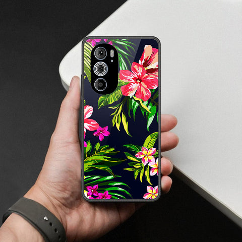 Motorola Edge Plus 5G UW (2022) - Foral Series - HQ Premium Shine Durable Shatterproof Case