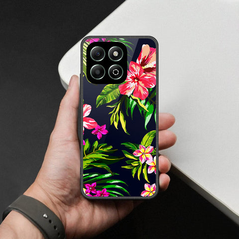 Honor X6b 4G Cover - Foral Series - HQ Premium Shine Durable Shatterproof Case