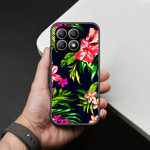 Honor X8a Cover - Foral Series - HQ Premium Shine Durable Shatterproof Case