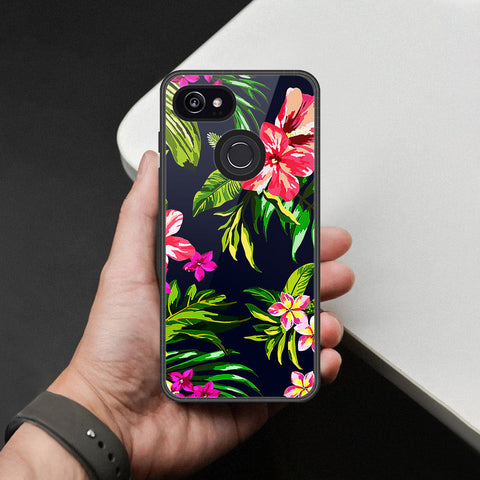 Google Pixel 3 Cover - Foral Series - HQ Premium Shine Durable Shatterproof Case