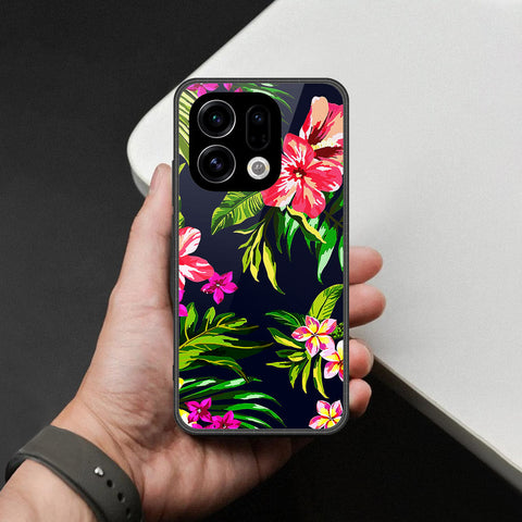 Oppo Find X9 Cover - Foral Series - HQ Premium Shine Durable Shatterproof Case