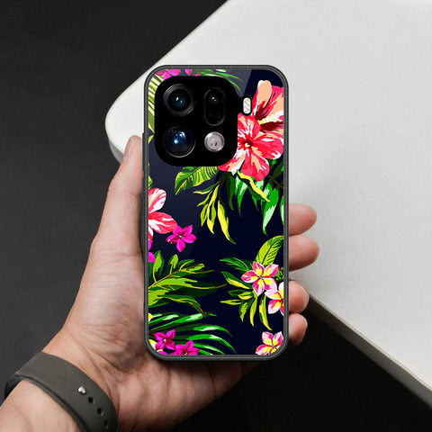 Oppo Find X9 Pro Cover - Foral Series - HQ Premium Shine Durable Shatterproof Case