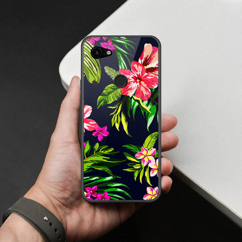 Google Pixel 3a Cover - Foral Series - HQ Premium Shine Durable Shatterproof Case