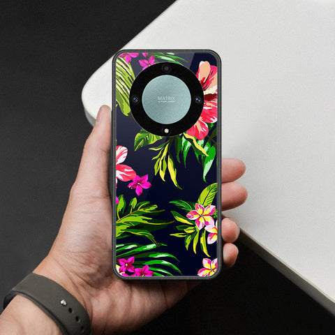 Honor X40 Cover - Foral Series - HQ Premium Shine Durable Shatterproof Case