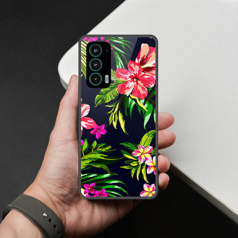 Motorola Edge 20 Cover - Foral Series - HQ Premium Shine Durable Shatterproof Case