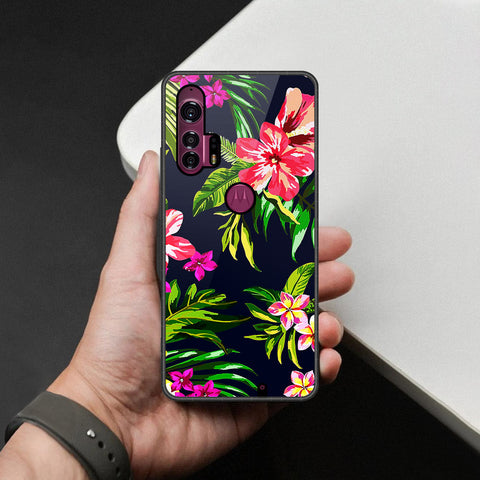 Motorola Edge Plus Cover - Foral Series - HQ Premium Shine Durable Shatterproof Case