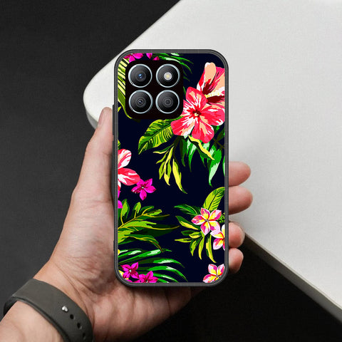 Honor X8b Cover - Foral Series - HQ Premium Shine Durable Shatterproof Case