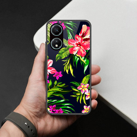 Honor X5 Plus Cover - Foral Series - HQ Premium Shine Durable Shatterproof Case