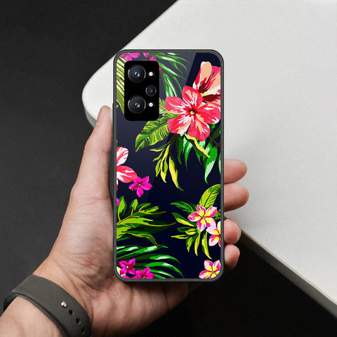 Realme GT Neo 2 Cover - Foral Series - HQ Premium Shine Durable Shatterproof Case
