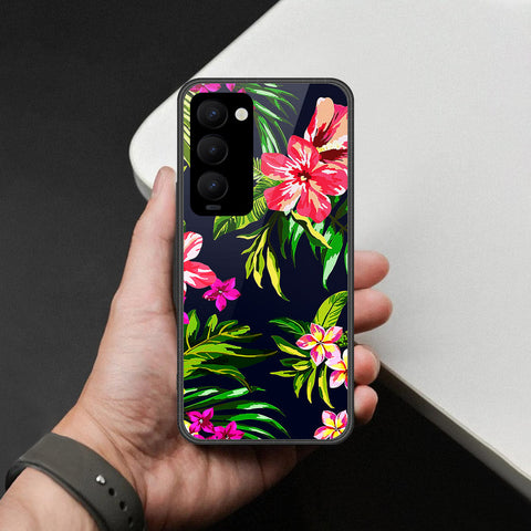 Tecno Camon 18 Premier Cover - Foral Series - HQ Premium Shine Durable Shatterproof Case