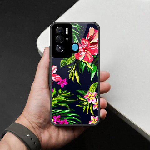 Tecno Pova Neo Cover - Foral Series - HQ Premium Shine Durable Shatterproof Case