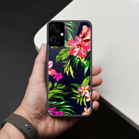 Tecno Spark 9T Cover - Foral Series - HQ Premium Shine Durable Shatterproof Case