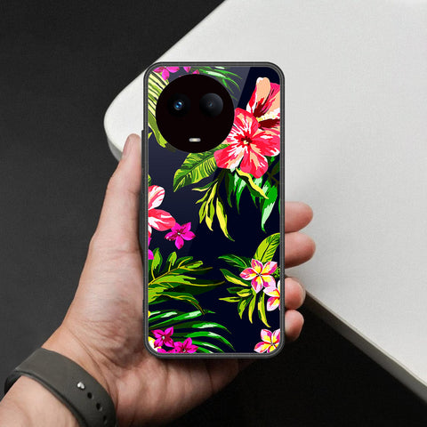 Realme 11 5G Cover - Foral Series - HQ Premium Shine Durable Shatterproof Case