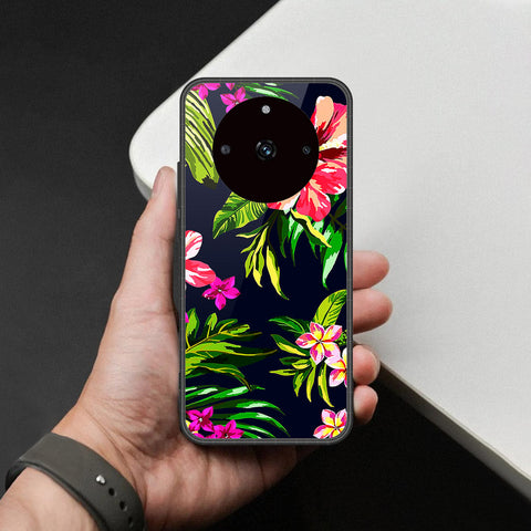 Realme 11 4G (China) Cover - Foral Series - HQ Premium Shine Durable Shatterproof Case