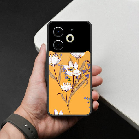 Tecno Pova 6 Neo Cover - Foral Series - HQ Premium Shine Durable Shatterproof Case