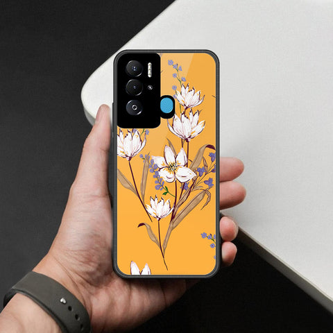 Tecno Pova Neo Cover - Foral Series - HQ Premium Shine Durable Shatterproof Case