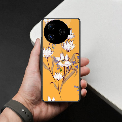 Tecno Camon 30 Pro 5G Cover - Foral Series - HQ Premium Shine Durable Shatterproof Case