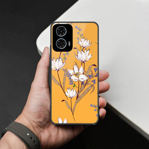 Motorola Moto G24 Power Cover - Foral Series - HQ Premium Shine Durable Shatterproof Case